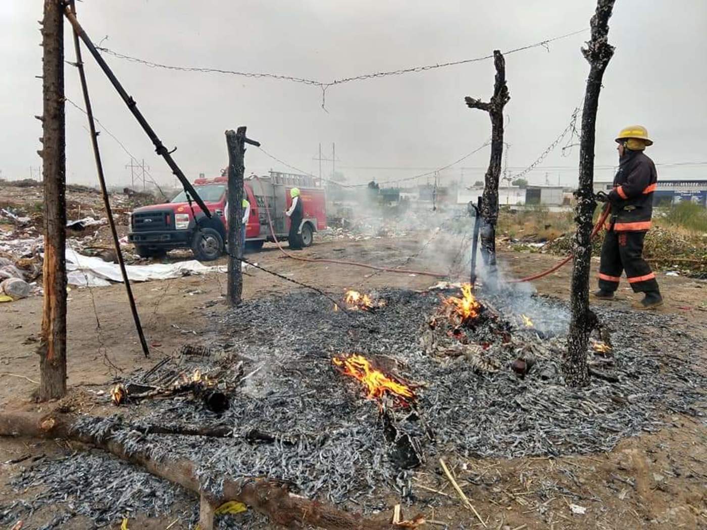 Se incendia jacal en Torreón. Noticias en tiempo real