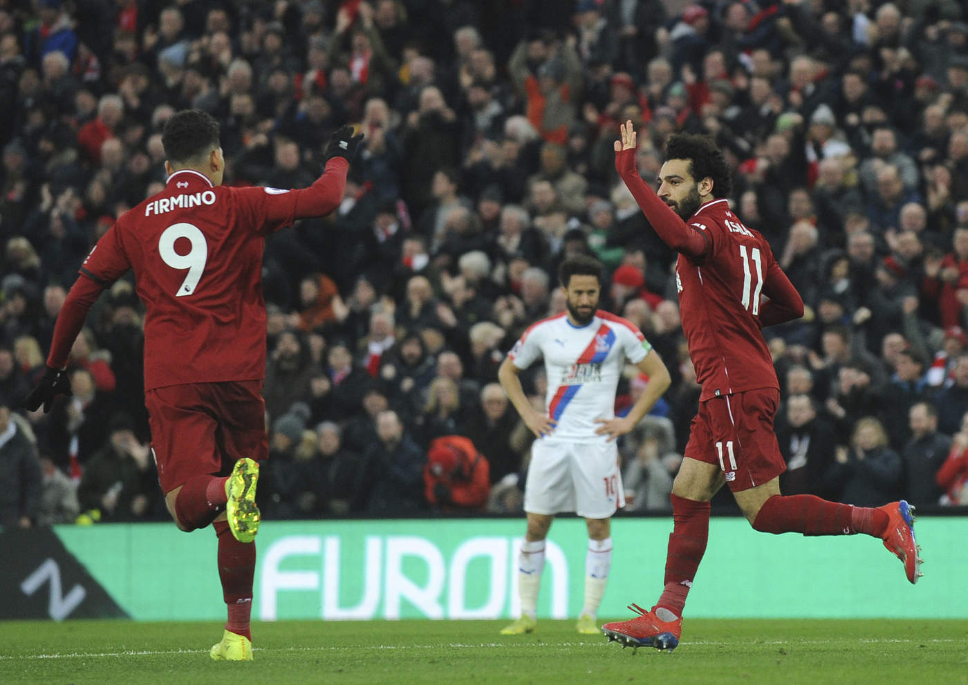 Salah le da el triunfo al Liverpool sobre Crystal Palace. Noticias en tiempo real