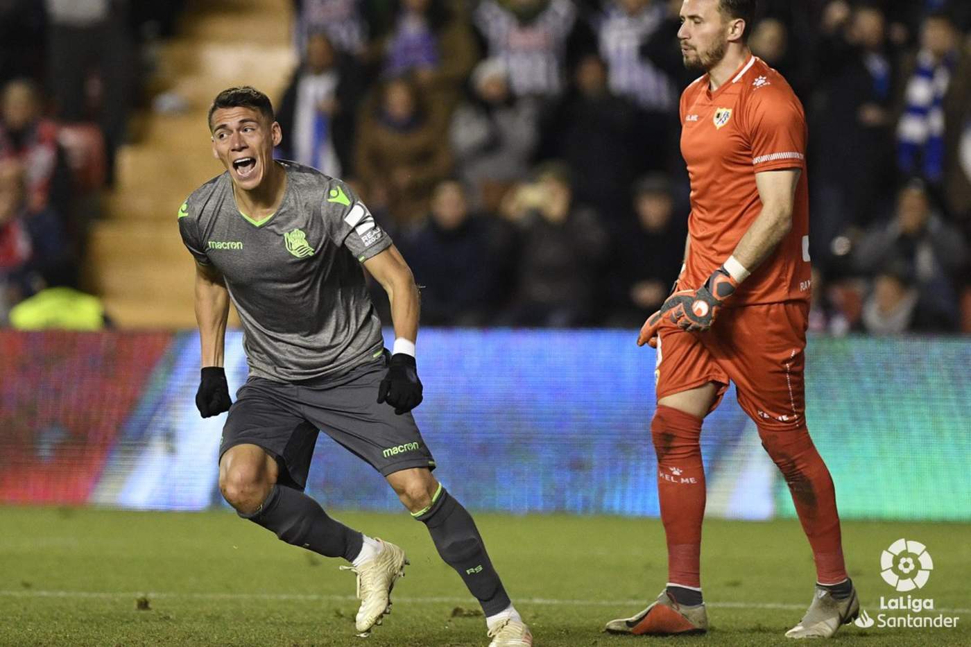 Moreno anota en empate de la Real Sociedad ante Rayo. Noticias en tiempo real
