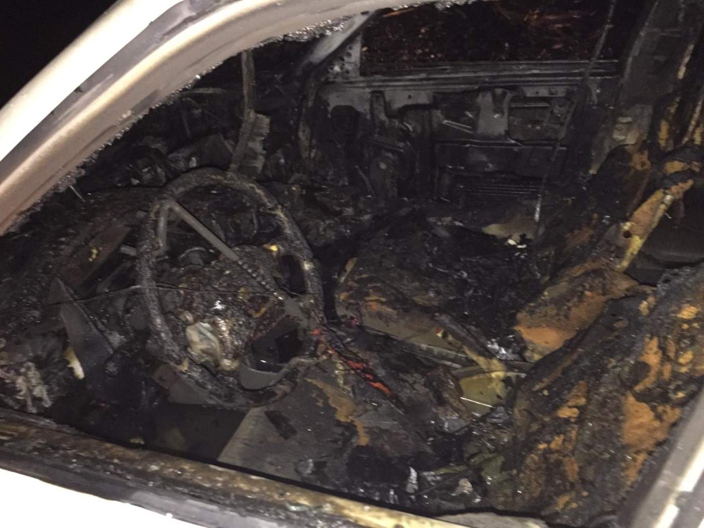 Se queman auto y palmera en Gómez Palacio. Noticias en tiempo real