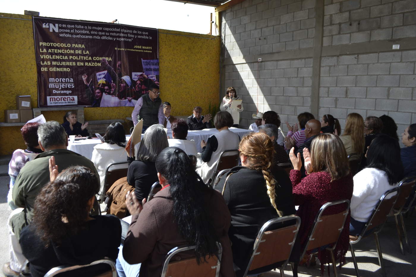Promueve Morena lucha por la equidad de género en Lerdo. Noticias en tiempo real