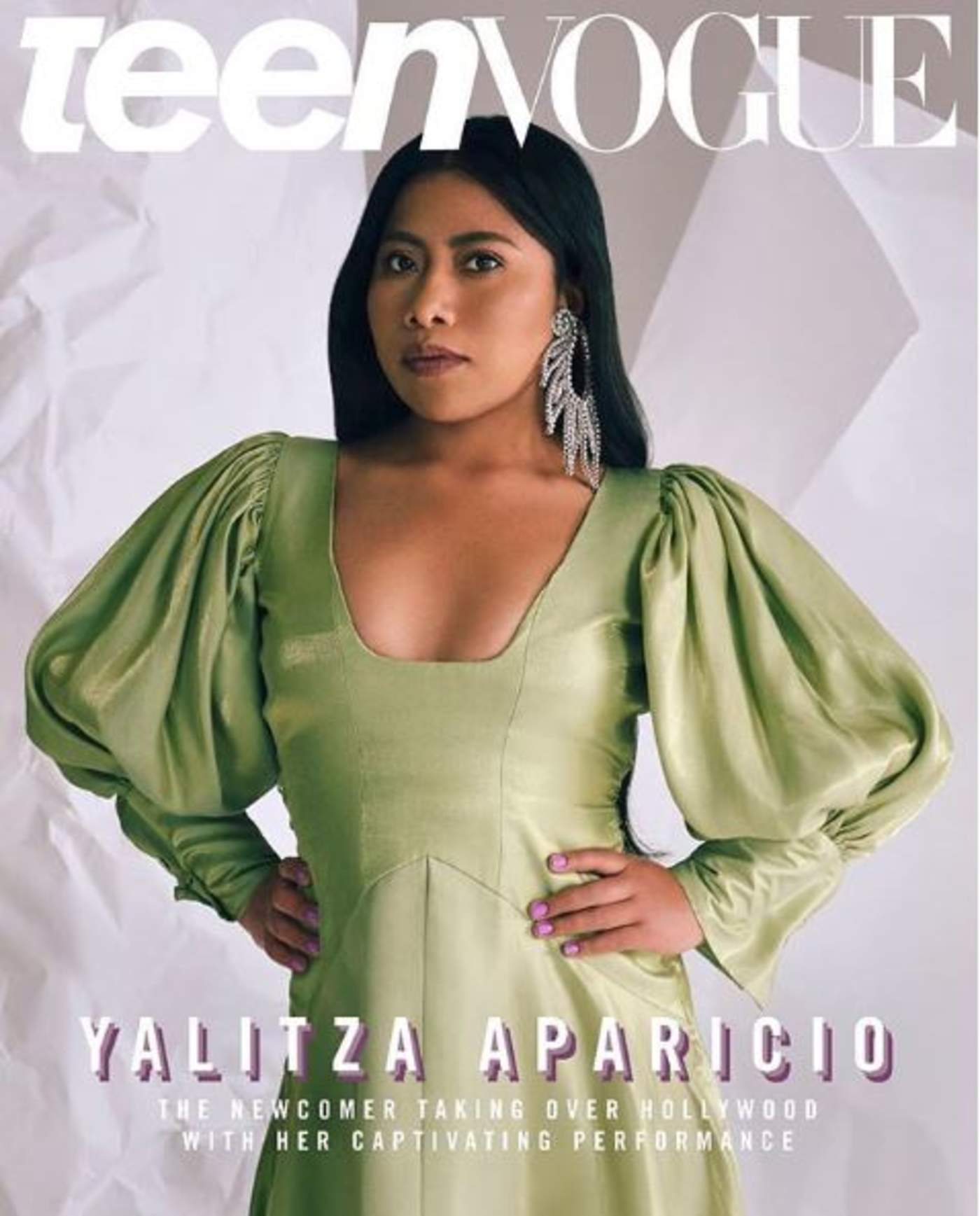 Yalitza ahora es portada de revista Teen Vogue. Noticias en tiempo real