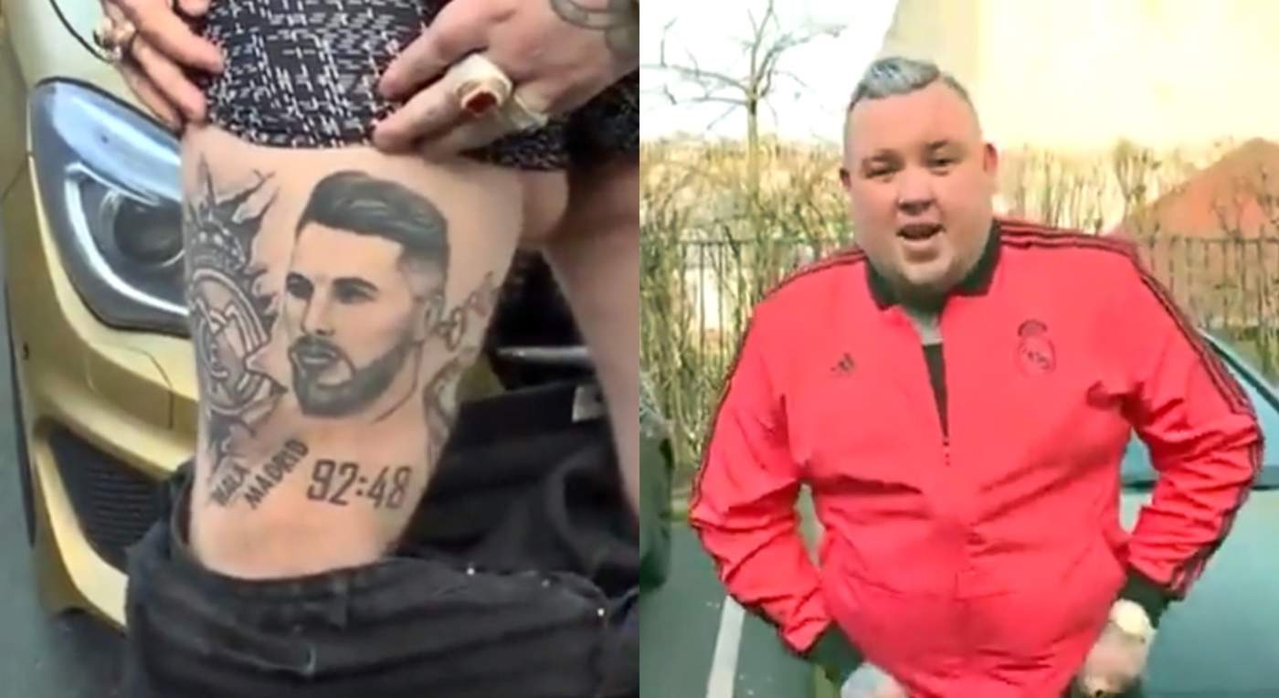 Aficionado se tatúa rostro de Sergio Ramos y se hace viral. Noticias en tiempo real
