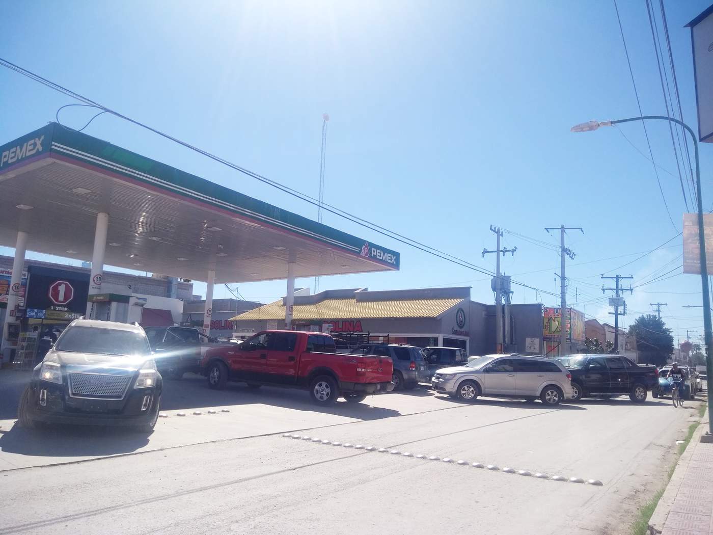 Se registra leve desabasto de gasolina en Matamoros. Noticias en tiempo real