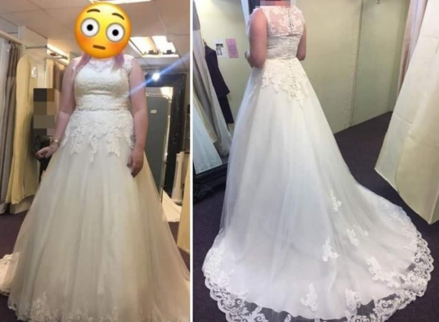 Vendió su vestido de novia para poder pagar su divorcio. Noticias en tiempo real
