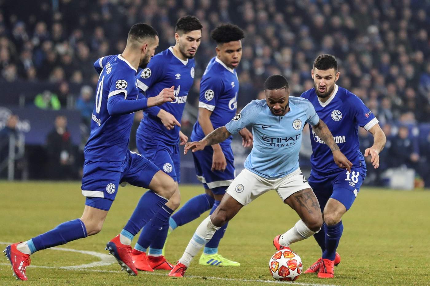 Manchester City rescata la victoria ante el Schalke 04 en Champions. Noticias en tiempo real