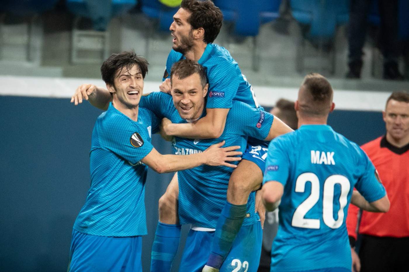 Zenit remonta y elimina al Fenerbahce. Noticias en tiempo real