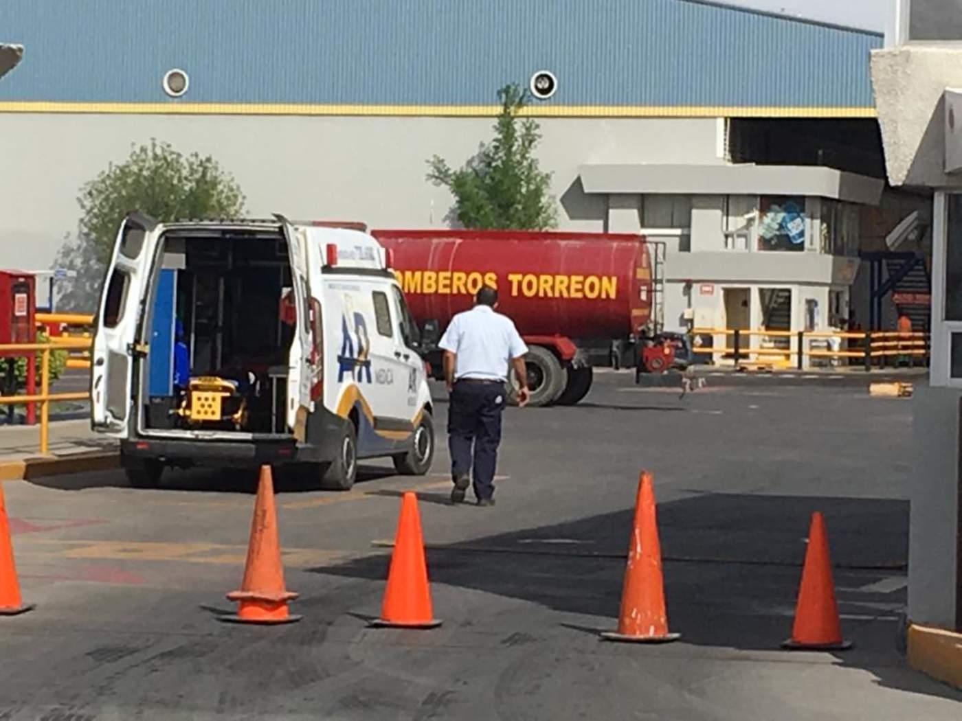 Se registra incendio en empresa cervecera de Torreón. Noticias en tiempo real