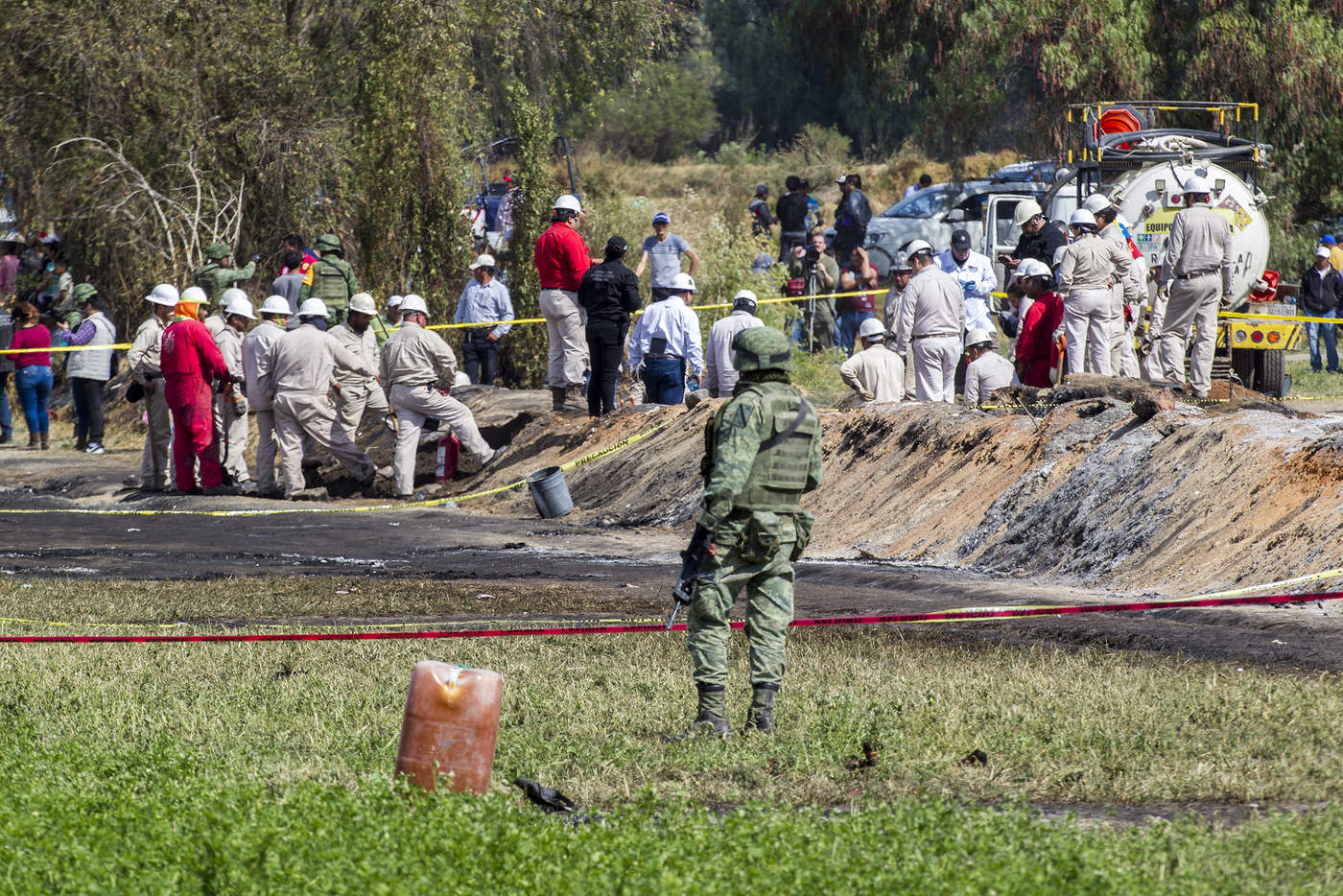 Sube a 132 cifra de muertos por explosión en Tlahuelilpan. Noticias en tiempo real
