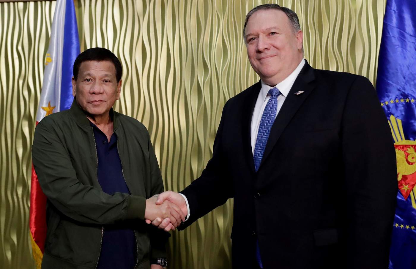 Pompeo se reúne con Duterte tras llegar a Filipinas en visita oficial. Noticias en tiempo real