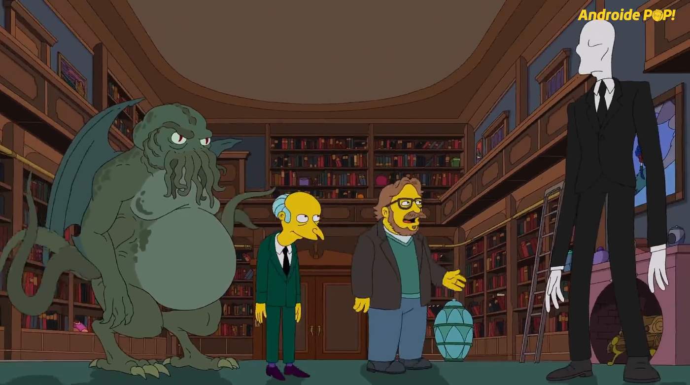 Así fue la aparición de Guillermo del Toro en Los Simpson. Noticias en tiempo real