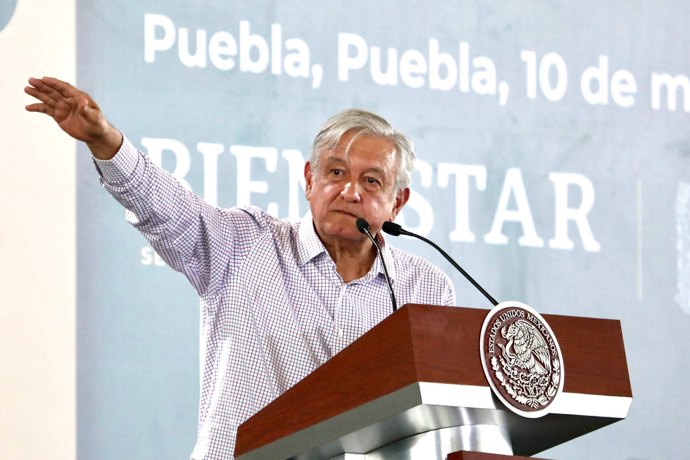Obrador pide elecciones limpias en Puebla. Noticias en tiempo real