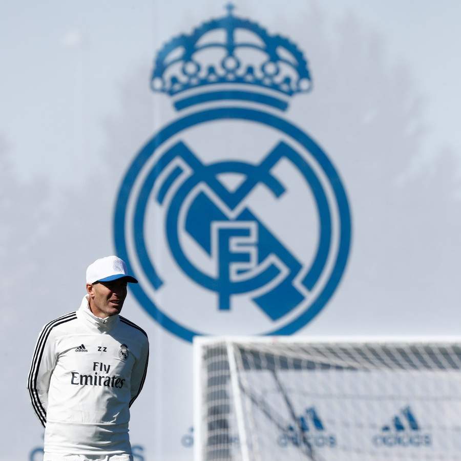 Zidane dirige su primer entrenamiento con Real Madrid. Noticias en tiempo real