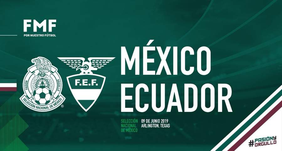 México se enfrentará a Ecuador en Texas. Noticias en tiempo real