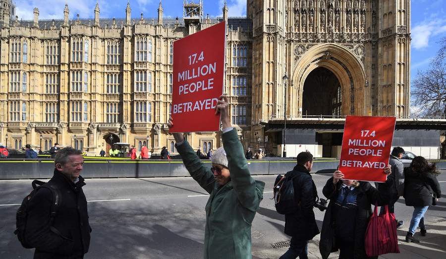 Parlamento británico rechaza celebrar un segundo referéndum del brexit. Noticias en tiempo real