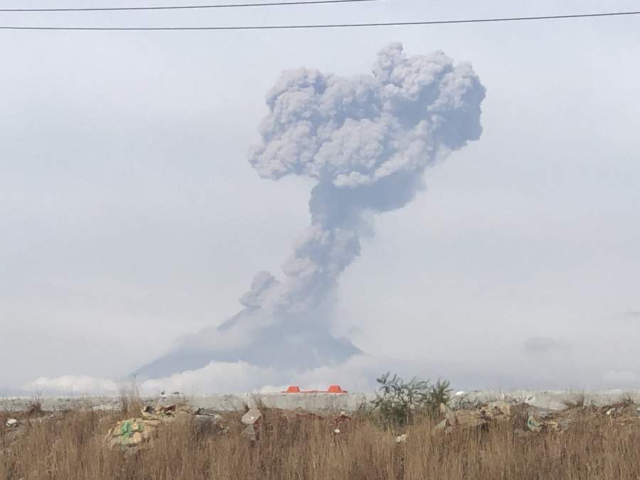 Reportan dos explosiones del Popocatépetl. Noticias en tiempo real