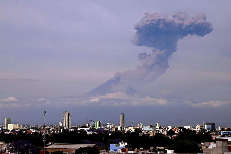 Semáforo volcánico continuará en Amarillo Fase 2 por Popocatépetl. Noticias en tiempo real