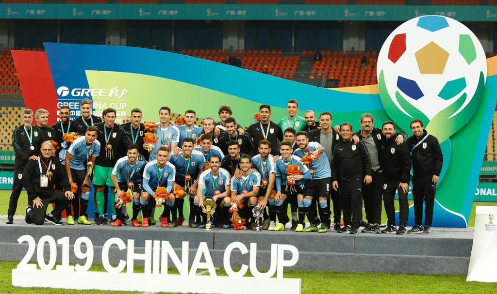 Uruguay golea a Tailandia y se corona en la China Cup. Noticias en tiempo real
