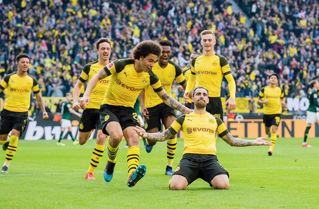 Alcácer firma doblete en importante victoria del Dortmund. Noticias en tiempo real