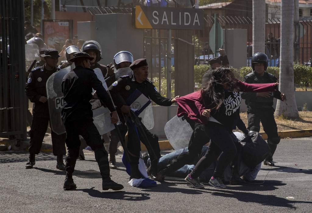 Disparan a tres durante protesta de la oposición en Nicaragua. Noticias en tiempo real
