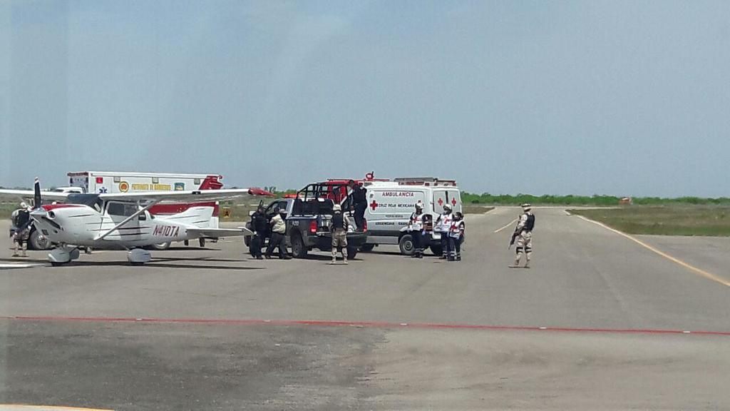 Simulan secuestro de aeronave en aeropuerto en región norte de Coahuila. Noticias en tiempo real