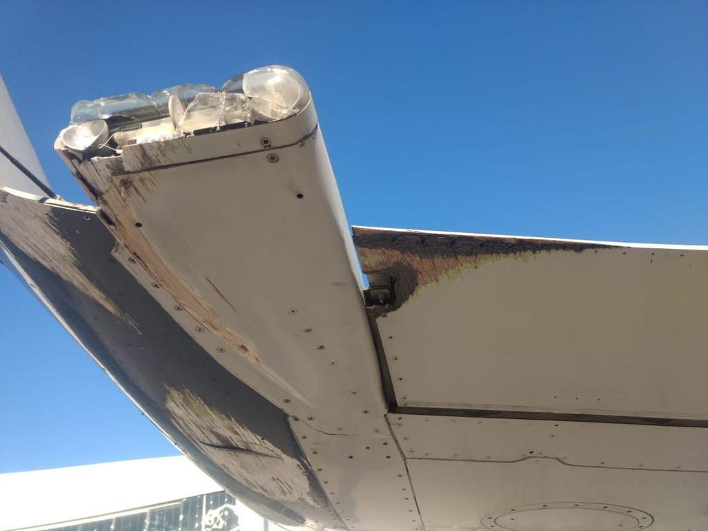 Sufre percance avión de Aeroméxico al despegar en Chihuahua. Noticias en tiempo real