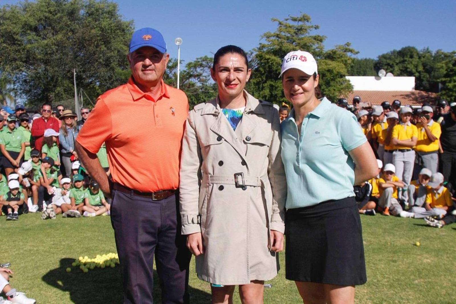 Guevara asiste a inauguración de Campeonato de golf de Lorena Ochoa. Noticias en tiempo real