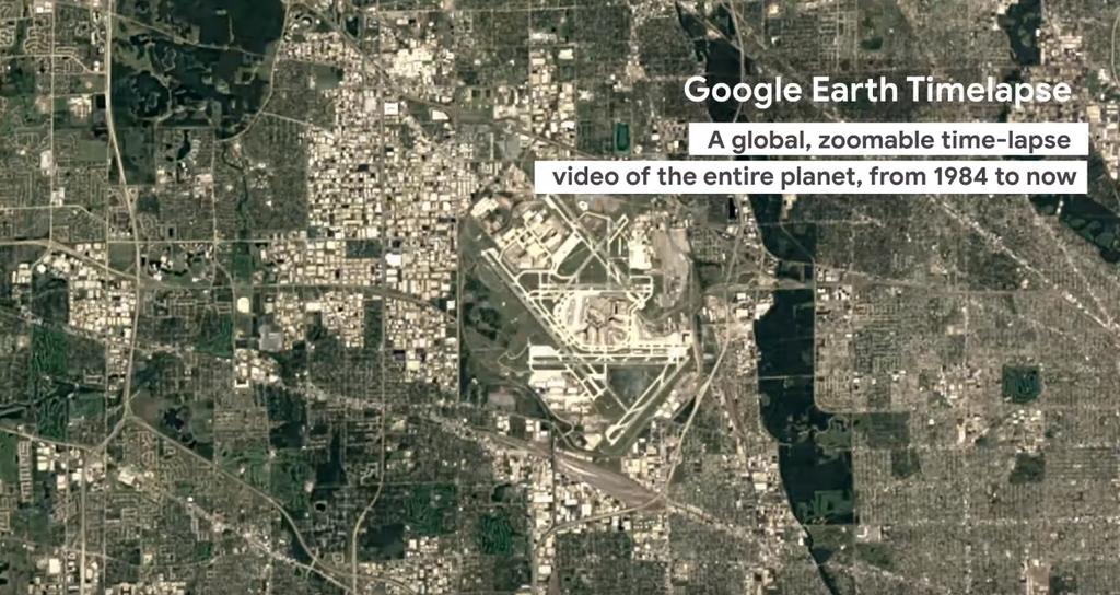 Google Earth Timelapse mostrará 35 años de cambios en la Tierra. Noticias en tiempo real
