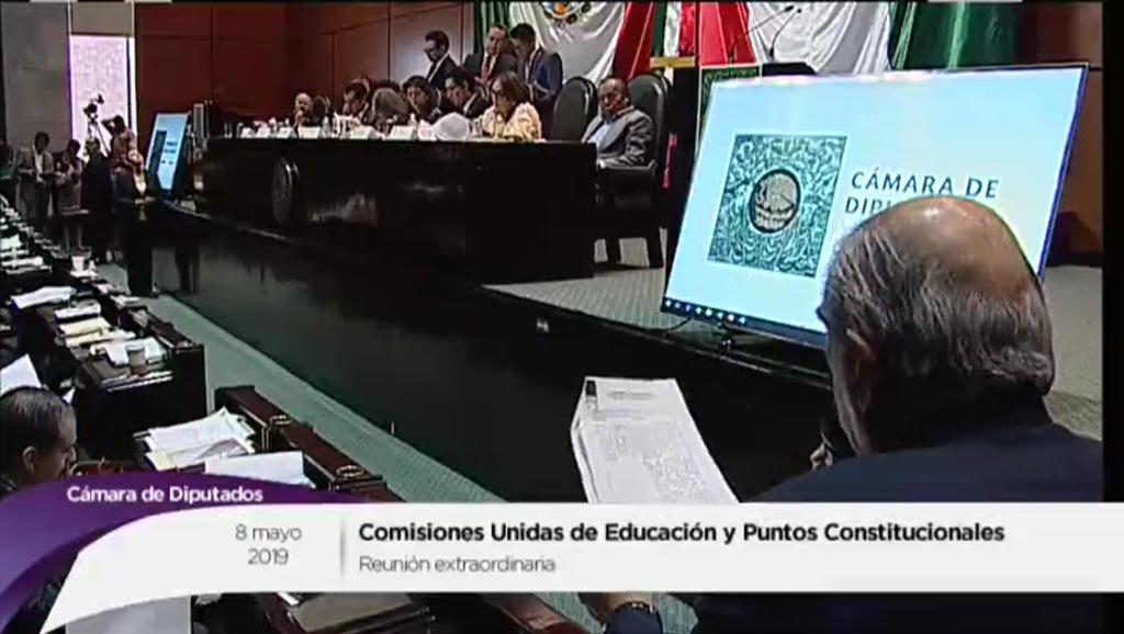 Abandonan panistas comisiones de reforma educativa en San Lázaro. Noticias en tiempo real