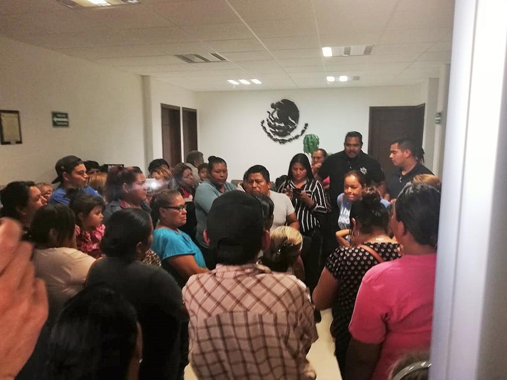 Se manifiestan antorchistas en Presidencia de Matamoros. Noticias en tiempo real