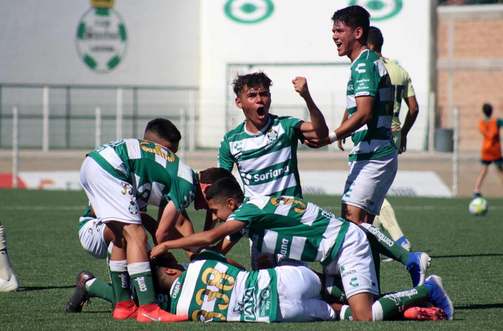 Empata Santos Laguna Sub-17 en Guadalajara. Noticias en tiempo real