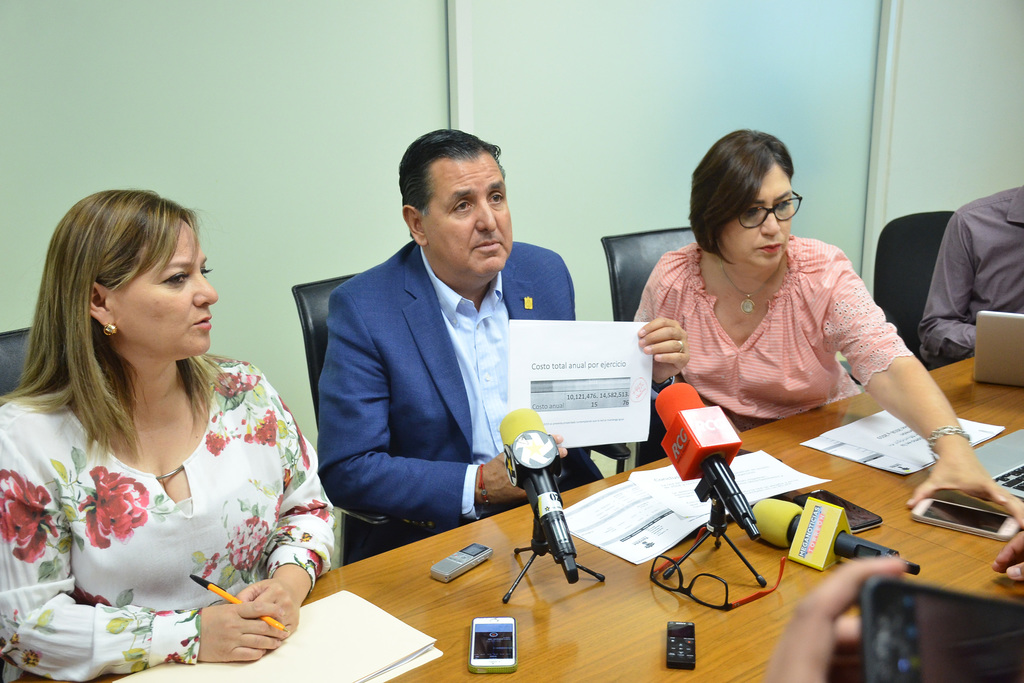La fracción del PRI en el Cabildo dijo que el monto anual sólo contempla el sueldo y que no fueron sumadas otras prestaciones. (FERNANDO COMPEÃN)