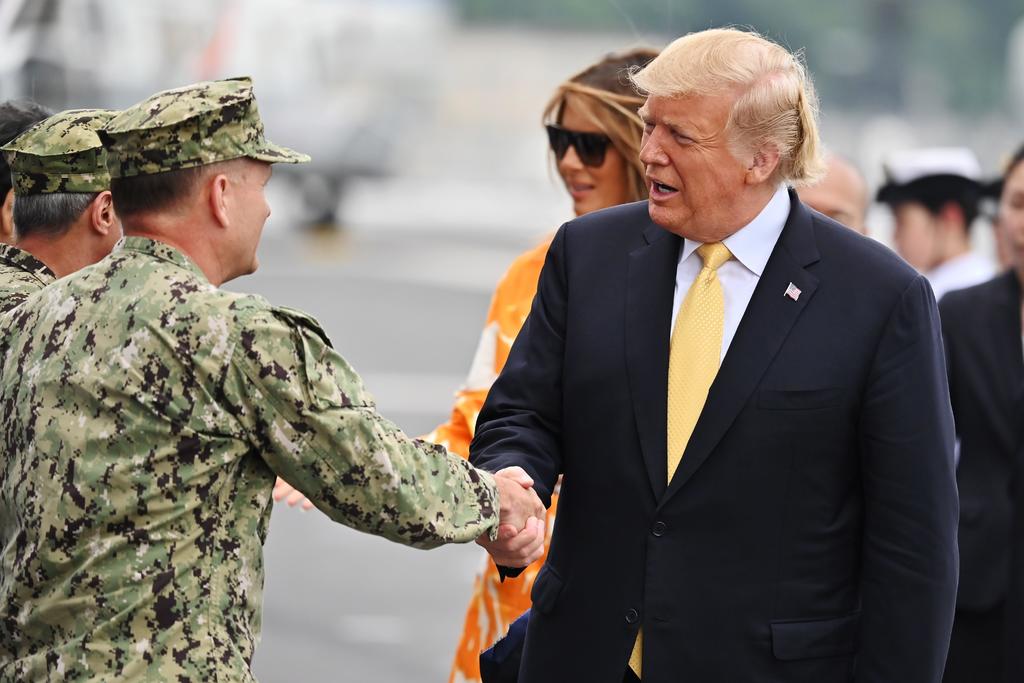 Trump se compromete a no dejar que EUA pierda el liderazgo militar. Noticias en tiempo real