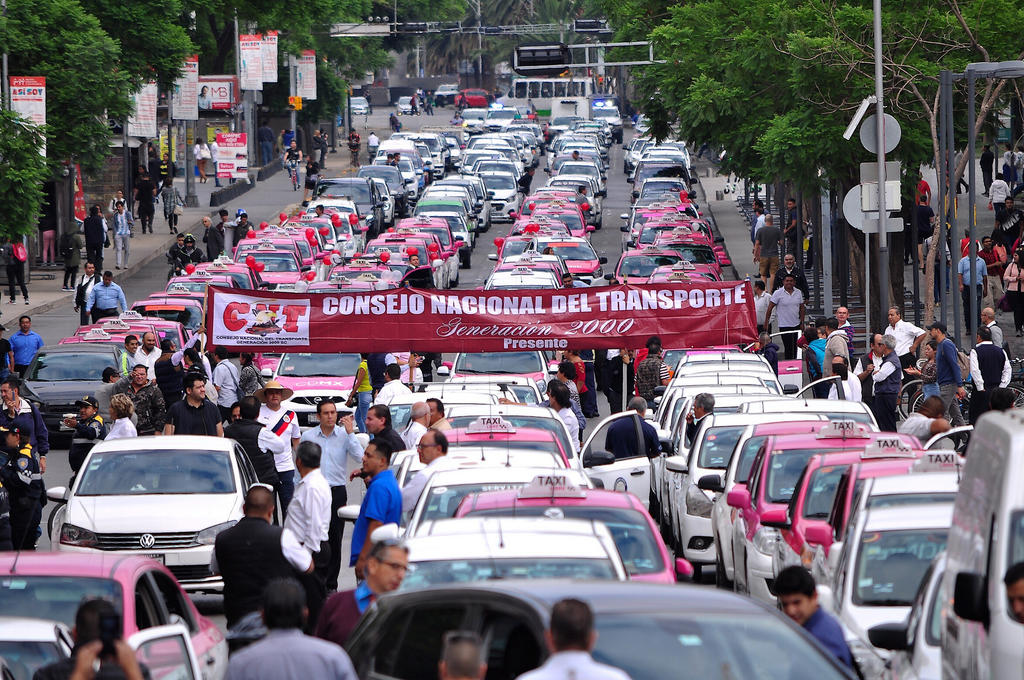 ¿Por qué protestan los taxistas en CDMX?. Noticias en tiempo real