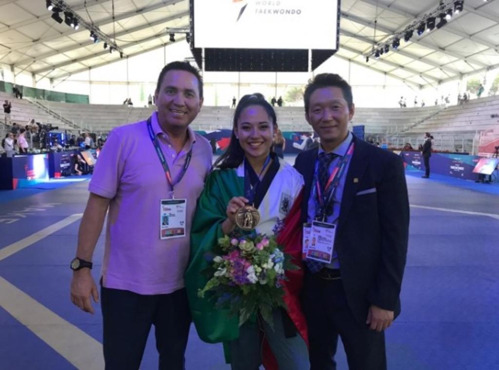 Taekwondoína mexicana se lleva el bronce en el Gran Prix de Roma. Noticias en tiempo real