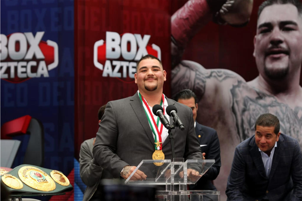Quiero ser más grande que El Canelo: Andy Ruiz. Noticias en tiempo real