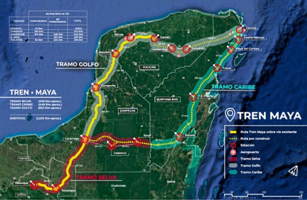 Promete AMLO inversión de 40 mmdp para Tren Maya en Quintana Roo. Noticias en tiempo real