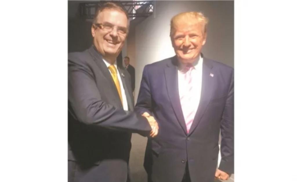 Ebrard y Trump se estrechan la mano en la cumbre del G-20. Noticias en tiempo real