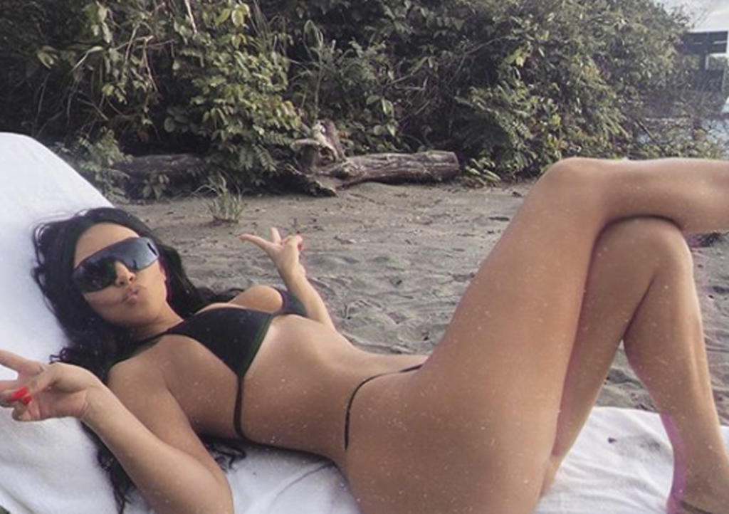 Kim Kardashian presume cuerpazo en Costa Rica. Noticias en tiempo real