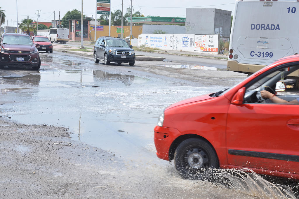 Encharcamientos sí, inundaciones no: Simas tras lluvias en Torreón. Noticias en tiempo real