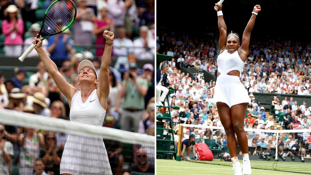 Simona y Serena están en semifinales de Wimbledon. Noticias en tiempo real