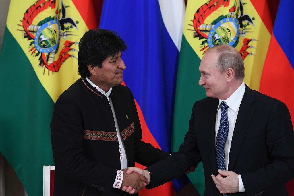 Visita Morales a Putin en Moscú para hablar sobre comercio. Noticias en tiempo real