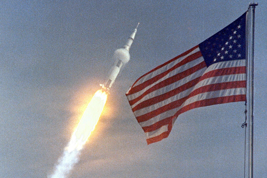 Se cumplen 50 años del despegue de la misión Apolo 11. Noticias en tiempo real