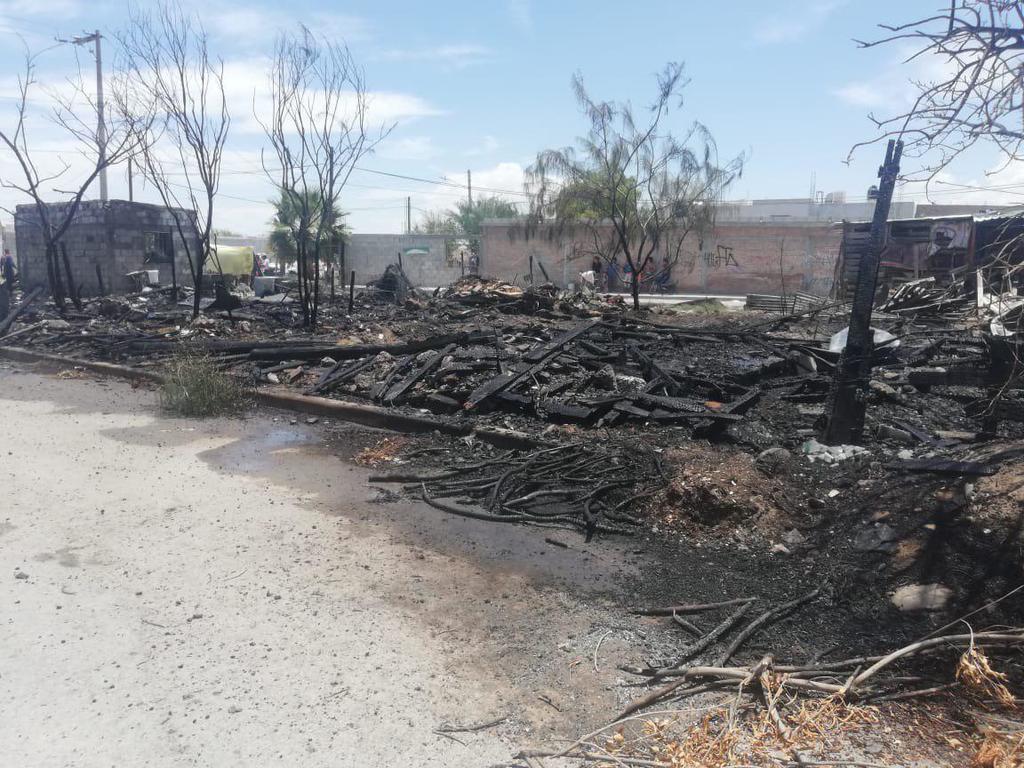Se incendian jacales en Villas La Merced. Noticias en tiempo real