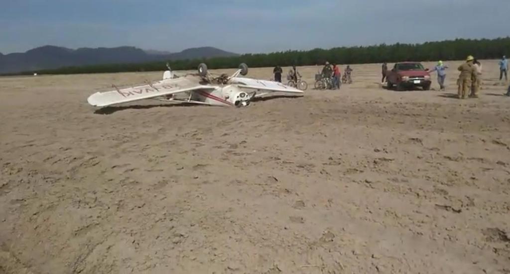 Se desploma avioneta en San Pedro. Noticias en tiempo real