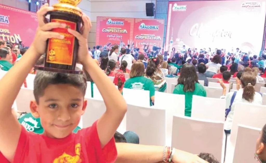 Niño mexicano es campeón internacional en concurso de cálculo mental. Noticias en tiempo real