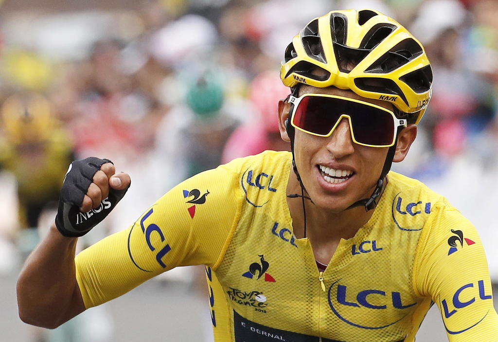 El colombiano Egan Bernal es el virtual ganador del Tour de Francia. Noticias en tiempo real