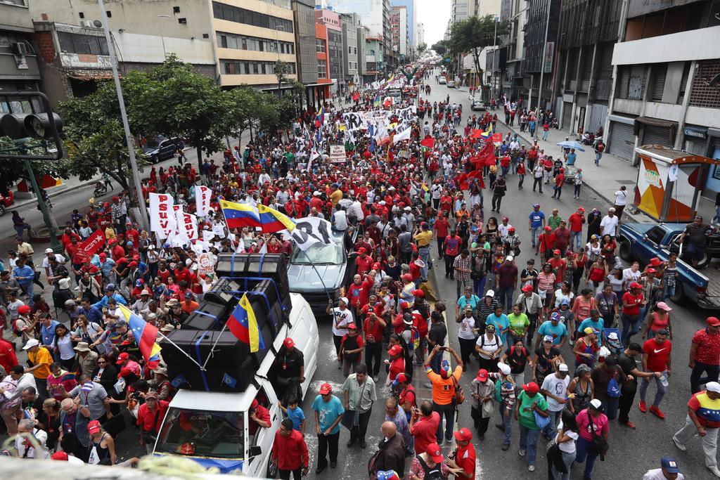 Marchan miles en Caracas contra el imperialismo. Noticias en tiempo real