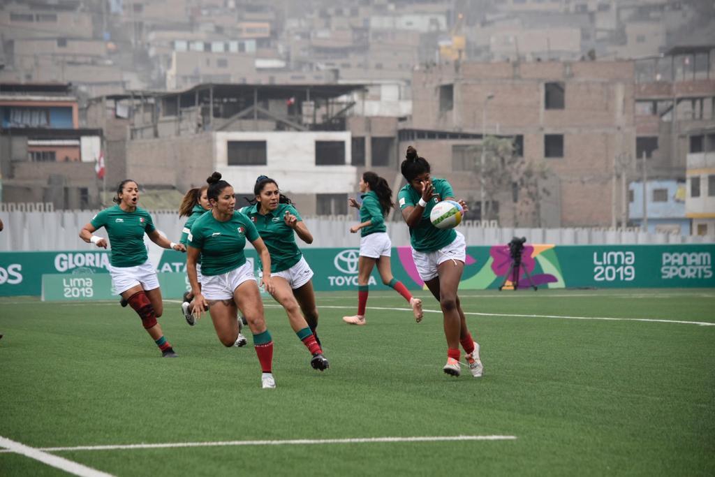 Selección mexicana de rugby7 en séptimo lugar en Lima 2019. Noticias en tiempo real
