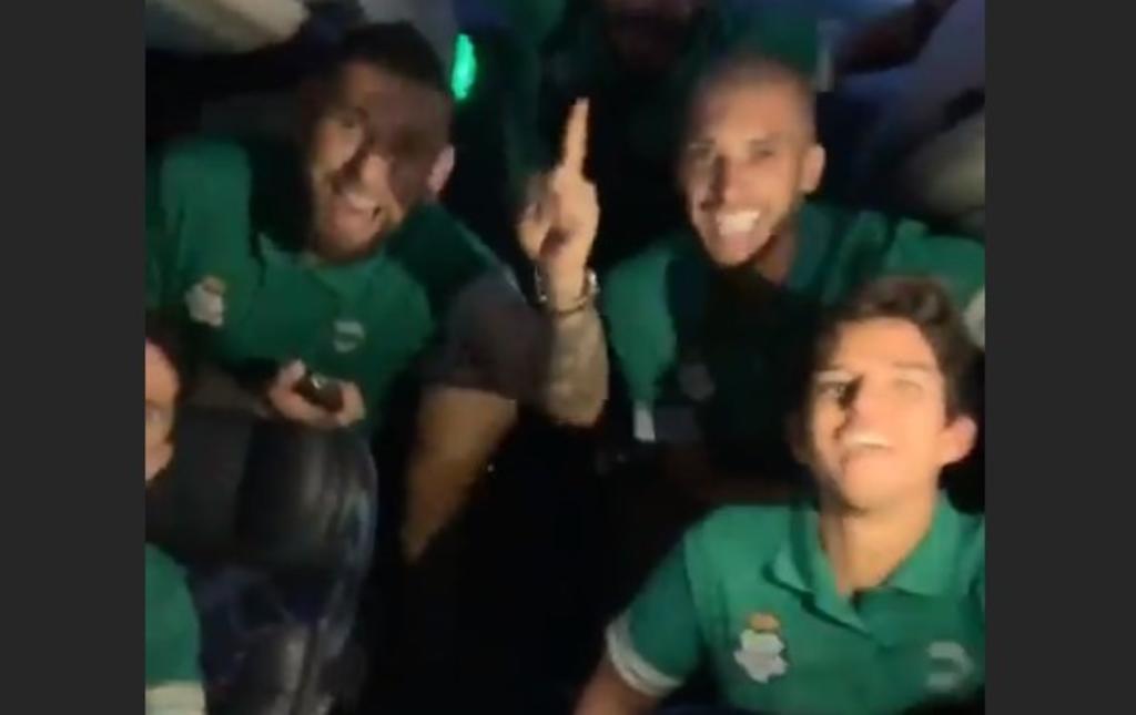 VIDEO: Así celebraron los jugadores de Santos tras ganarle al Atlas. Noticias en tiempo real